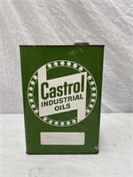 Castrol Industrial gallon oil tin