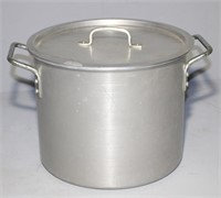 16qt mirro commercial aluminum stocl pot w lid