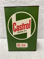 Castrol XL 1 gallon oil tin