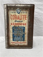 COR Coralite kerosene 4 gallon drum