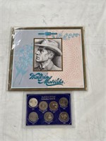Waltzing Matilda $10 note & 1966 -1995 50 cent