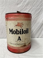 Mobiloil A 4 gallon drum