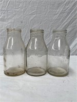 3 x genuine Vacuum quart oil bottles