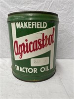 Wakefield Agricastrol tractor oil 4 gallon drum