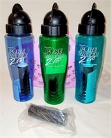 PURE WATER TO GO - 3 Bottles & 4 Filters
