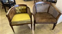 2) chairs