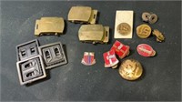 Military buttons and buckles
