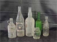 Vintage Bottles - Gilley, Hires, Duraglas & More