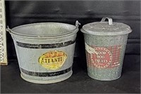 Atlantic #7108 Galvanized Handle Bucket & More
