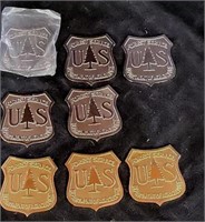 US Forest Service Metal Emblems/Medallions