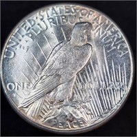1928-S Peace Dollar - Rare Mint State!
