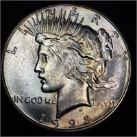 1928-S Peace Dollar - Rare Mint State!