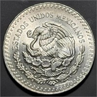 1984 MEXICO LIBERTAD - GEM BU .999 1 OZT AG