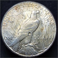1922-S Peace Dollar - Magnificent Mint State Toner
