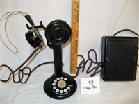 Candlestick Phone with Headset