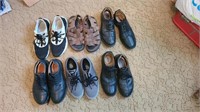 Lot of 6 pairs of mens shoes sizes 10.5-12