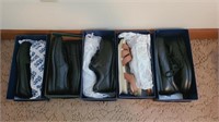 Lot 5 pairs womens 10 1/2 shoes w/boxes