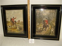 Framed Hunting Prints by SW