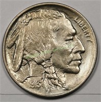 1913 Better Date BU Grade Buffalo Nickel