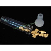 22k - 1 Gram Pure Gold in Vial - River Mined