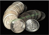 Roll of 1921 BU Morgan Silver Dollars