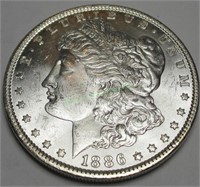 1886 -P High Grade Morgan Dollars