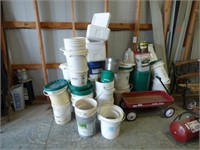 LARGE LOT OF BUCKETS