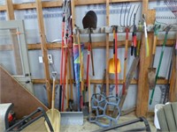 ASSORTED YARD TOOLS