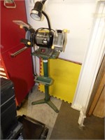 6" BENCH GRINDER WITH GRIZZLY STAND