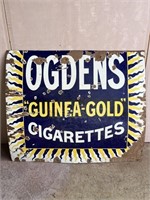 Original Ogdens Cigarettes enamel sign