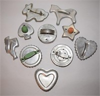 (K) Old Cookie Cutters