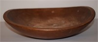 (K) Small Wooden Dough Bowl