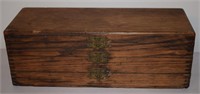 (K) Russell Jennings Spur Auger Bit Set Wood Box