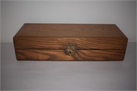 (K) Mandeville & King Co Flower Seed Wooden Box