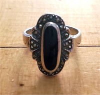 (K) Sterling Ring