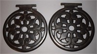 (K) Antique Stove Cast Iron Trivet/Cover/Burner