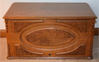 (L) Walnut Sewing Machine Cover Only