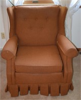 (L) Brown Arm Chair