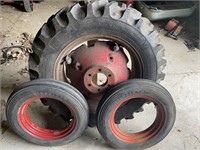 Tires and Rims for Farmall A  (3)
