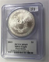 2013 PCGS MS69 American Silver Eagle