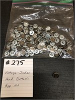 Indian Head Buttons (100-/+)