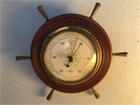 Swift & Anderson Ship Wheel Style Barometer
