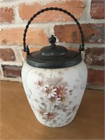 Vintage Porcelain Bisquit Jar