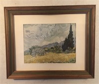 Meadow Mountain Range Artwork