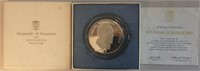 1972 Panama 20 Balboas Silver Coin