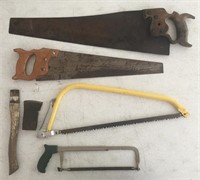Saw and Axe Lot
