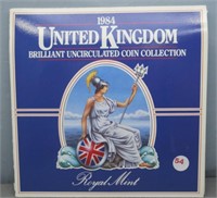 1984 United Kingdom royal mint BU coin