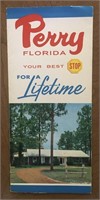Vintage Perry Florida Flyer Pamphlet