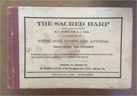 1911 The Sacred Harp Tunes, Odes, Hymns Book