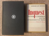 Warren Commission Report Books on JFK